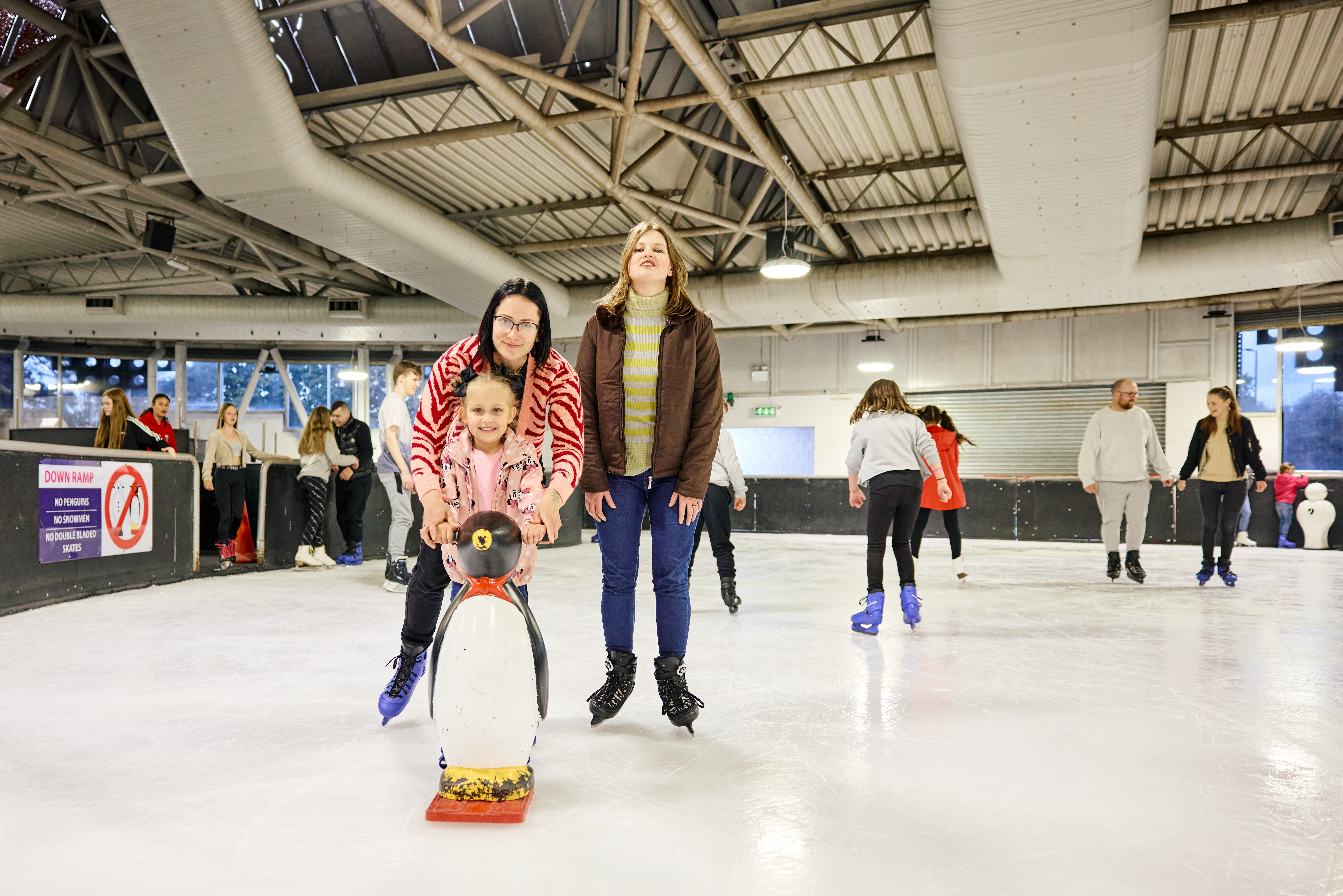 Family Ice Skating